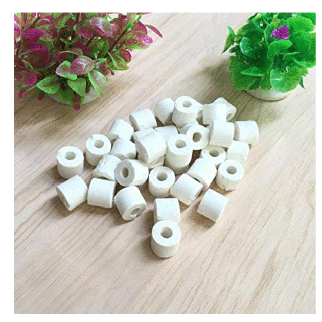 Aquarium Filter Media Ceramic Ring with Net Bag 500g