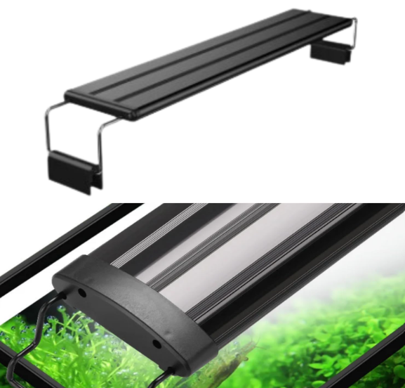 LY-20S Super Slim LED Aquarium Light – 5W High Power Bright Lamp for Planted Tanks, Fits 20-30 cm Aquariums