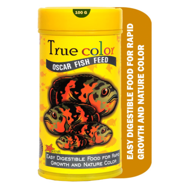Oscar Fish Special & Natural Aquarium Food – Premium Floating Pellets, 100g, Suitable for All Life Stages
