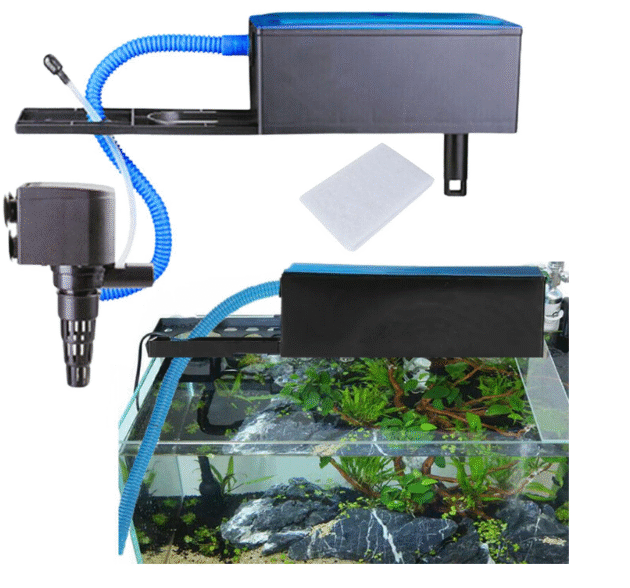 Animaux Sobo WP-880F Aquarium Top Filter with 1 Feet Sponge | Power : 15W | Output : 650L/H