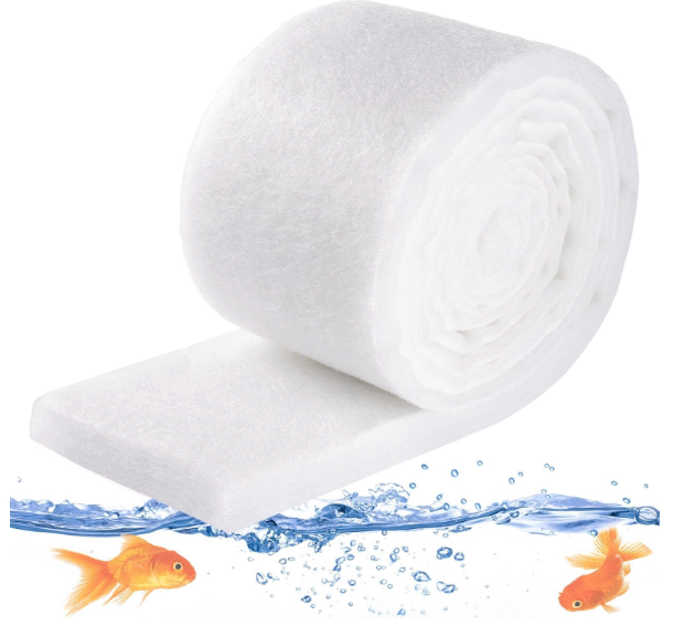 Animaux 3 Feet Aquarium White Filter Sponge Media Suitable for Aquarium TOB Filter, Canister, Sponge Filter