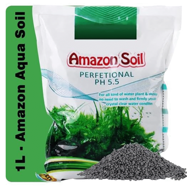 Animaux Aqua Amazon Soil 1L Planted Aquarium Substrate